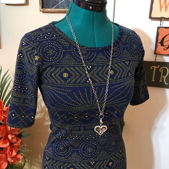 LuLaRoe Julia dress - Picture 7 of 8